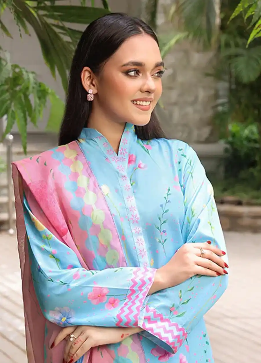 Soft Silk Three Piece